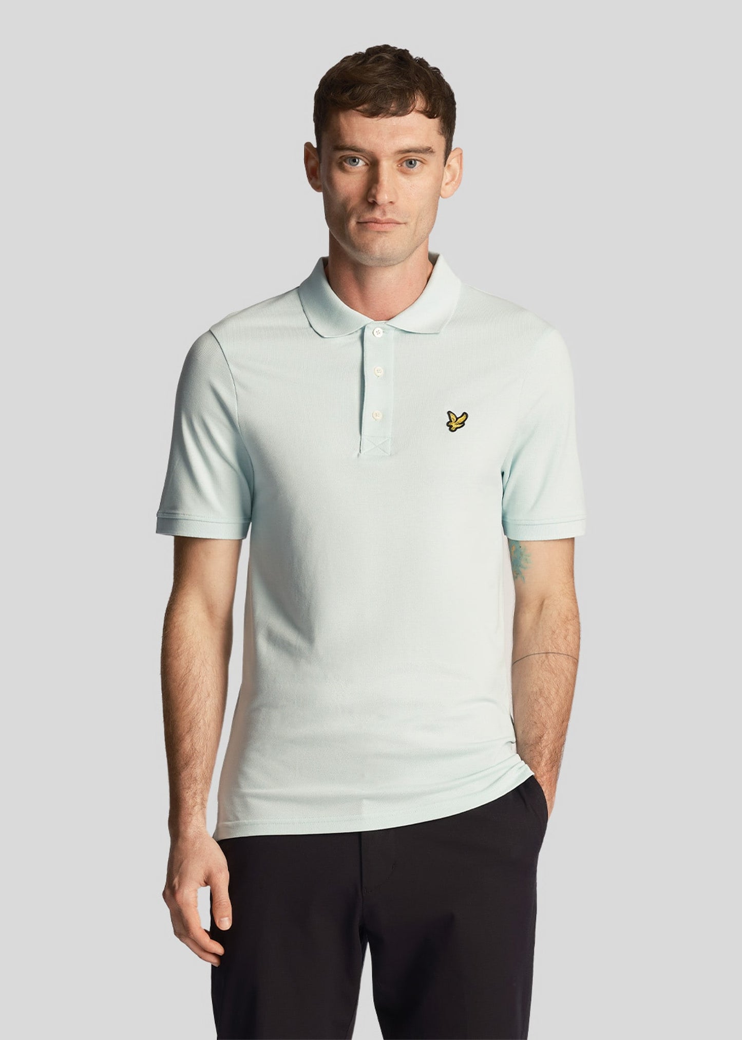 Lyle & Scott Polo's Plain polo shirt - clear sky