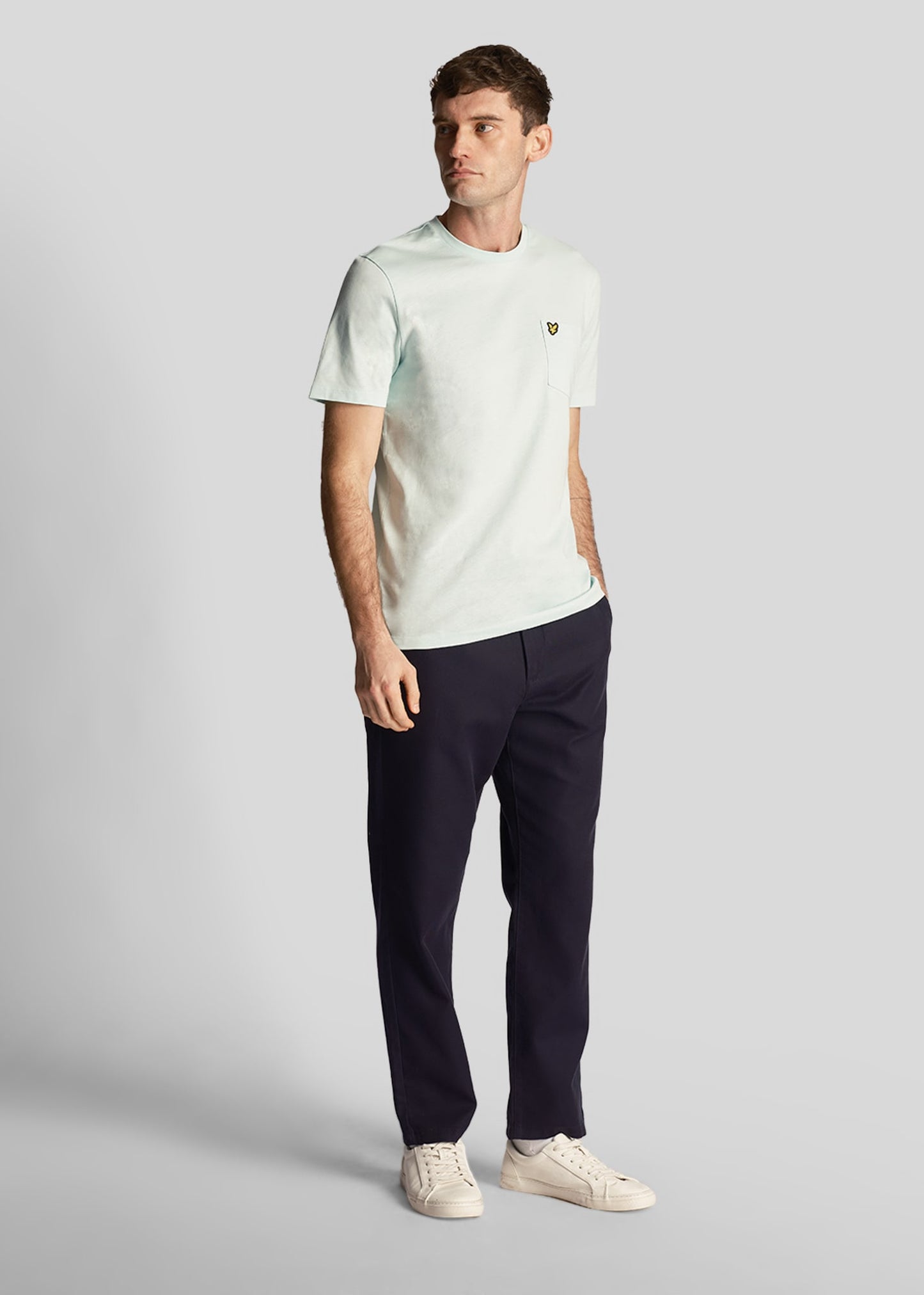 Lyle & Scott T-shirts Pocket t-shirt - clear sky