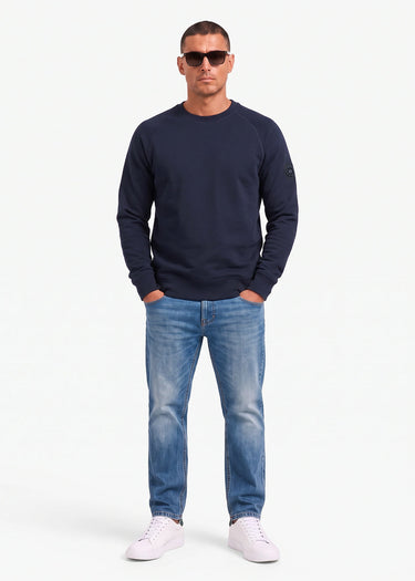 Marshall Artist Truien Siren crew sweat - navy