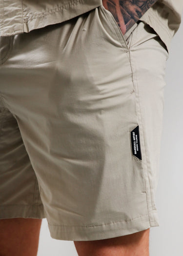 Marshall Artist Korte Broeken  Frenzo short - sandstone