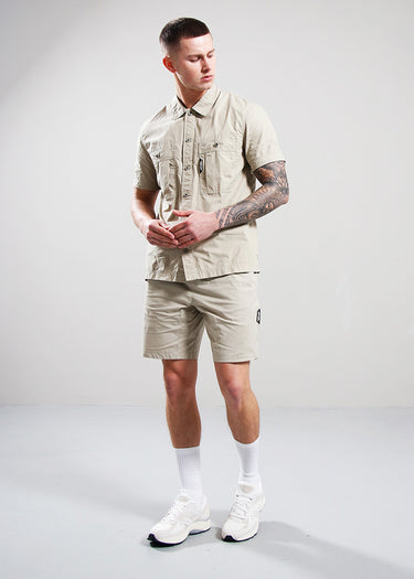 Marshall Artist Korte Broeken  Frenzo short - sandstone
