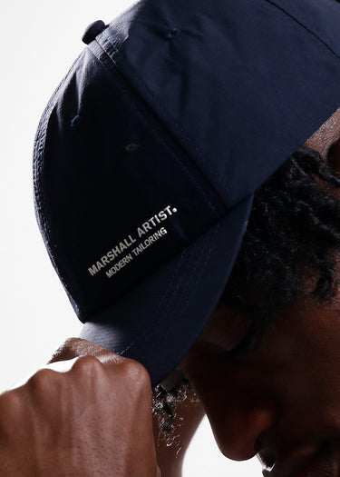 Marshall Artist Petten Siren injection ripstop cap - navy