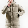 Marshall Artist Jassen Linear bubble jacket - silverbirch