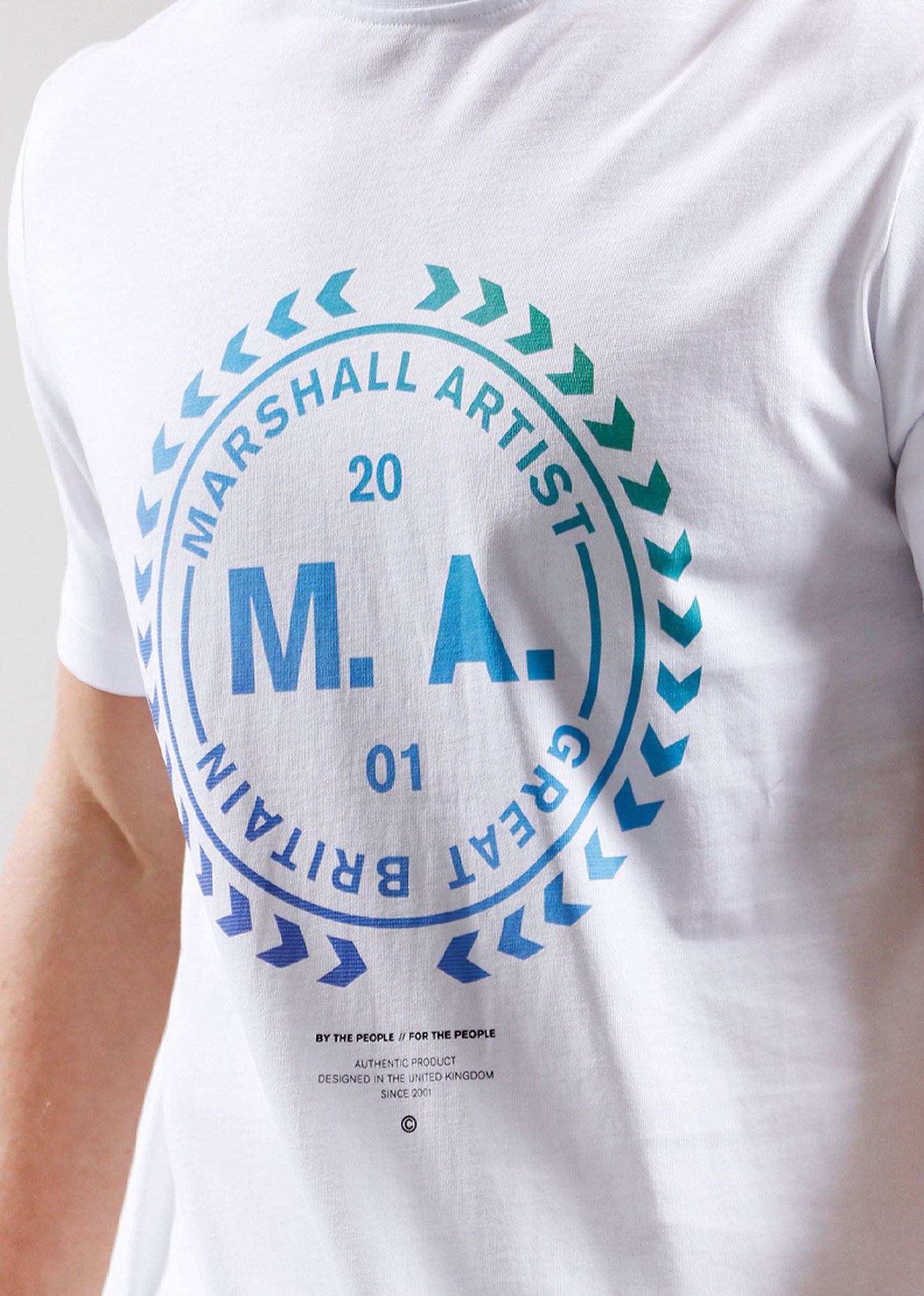 Marshall Artist T-shirts Ombre t-shirt - white