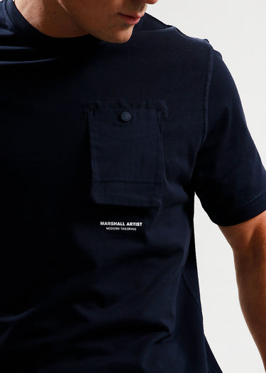 Marshall Artist T-shirts Opensa t-shirt - navy