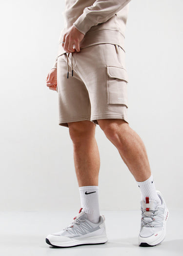 Marshall Artist Korte Broeken Siren cargo short - sandstone