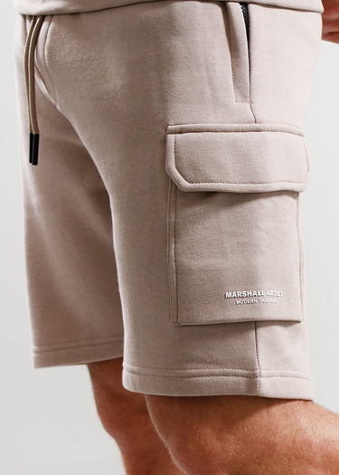 Marshall Artist Korte Broeken Siren cargo short - sandstone