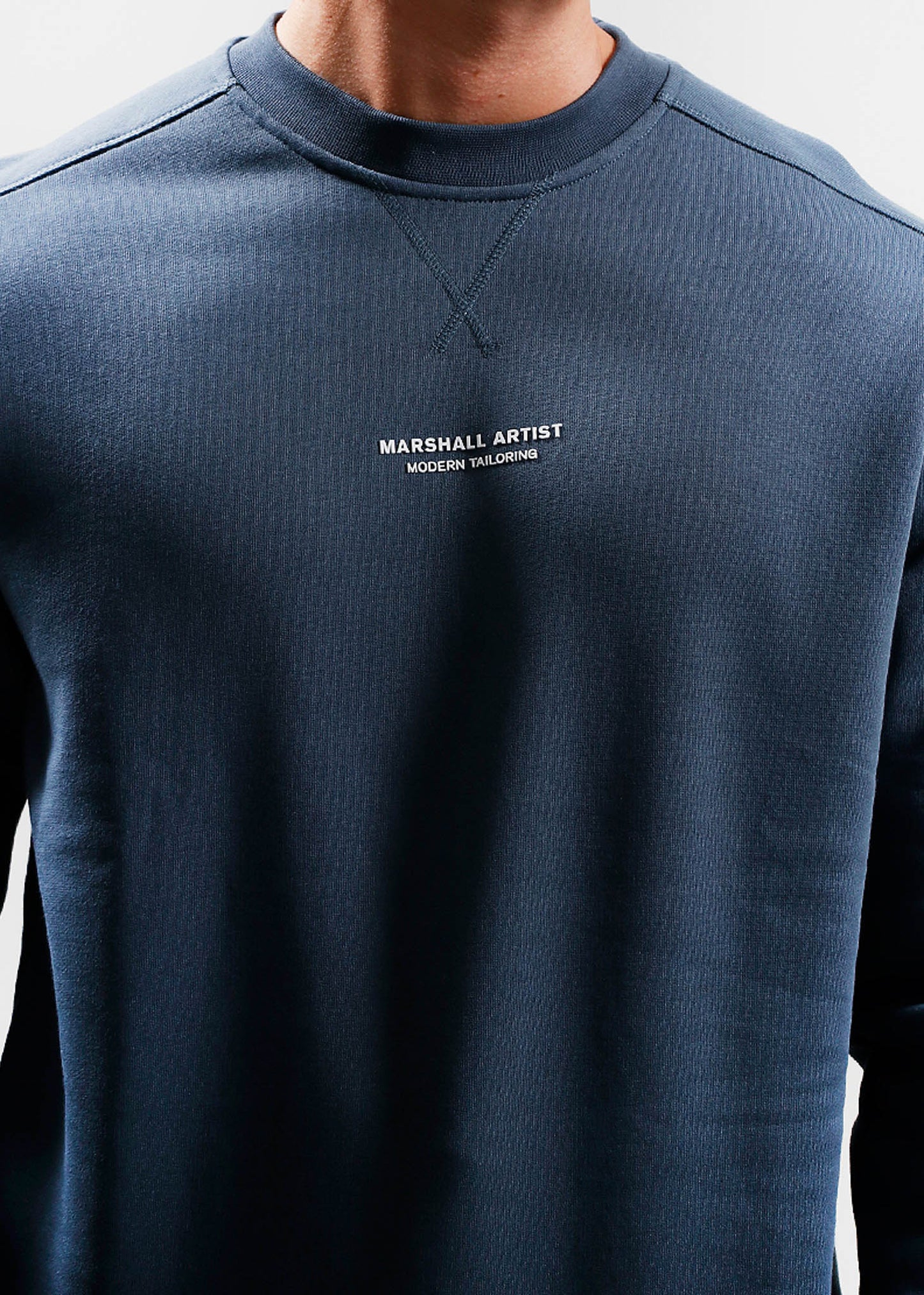 Marshall Artist Truien Siren crewneck - slate blue