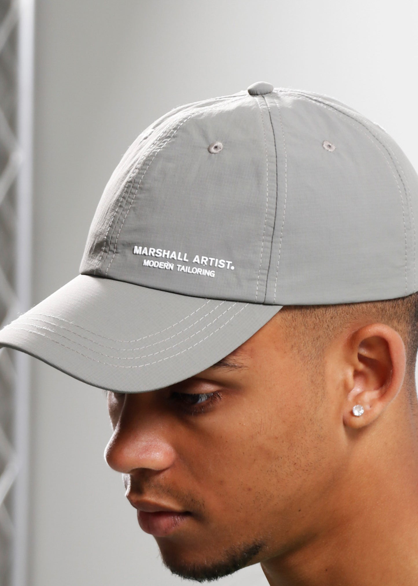 Marshall Artist Petten Siren injection ripstop cap - graphite
