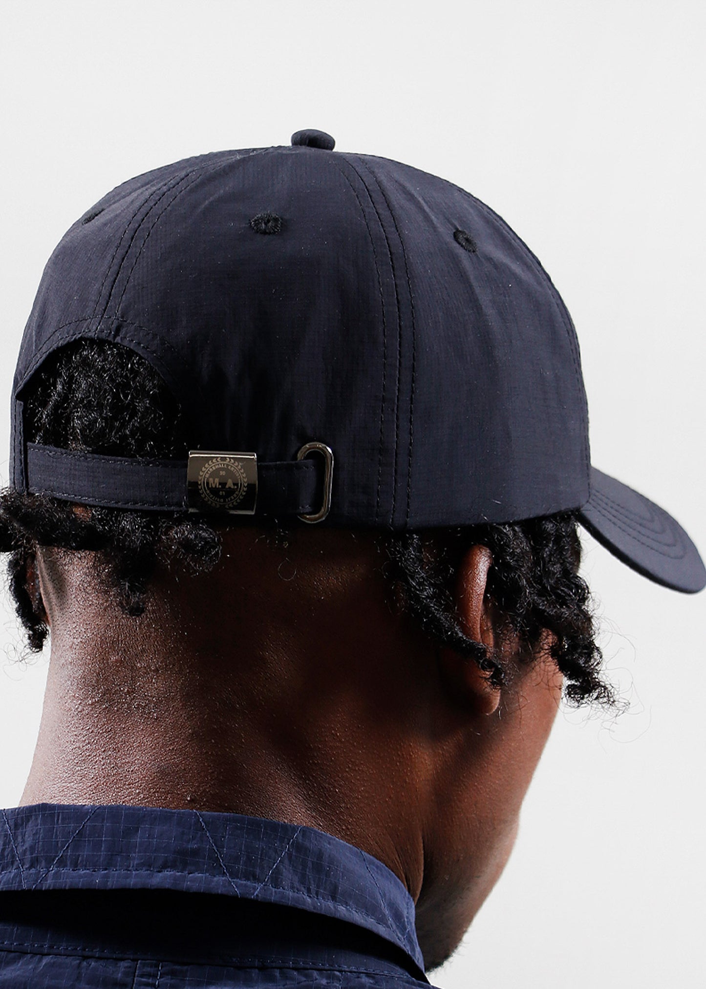 Marshall Artist Petten Siren nylon ripstop cap - navy