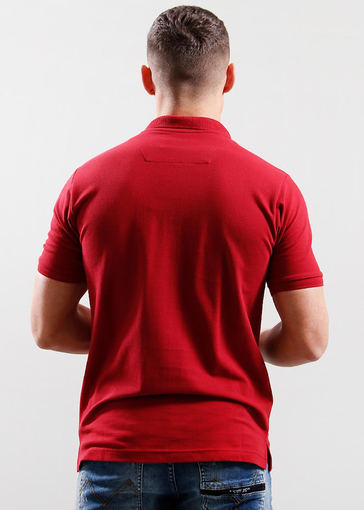 Marshall Artist Polo's Siren ss polo - guard red