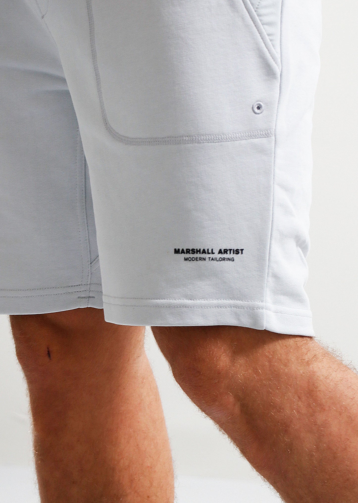 Marshall Artist Korte Broeken Opensa short - dolphin grey