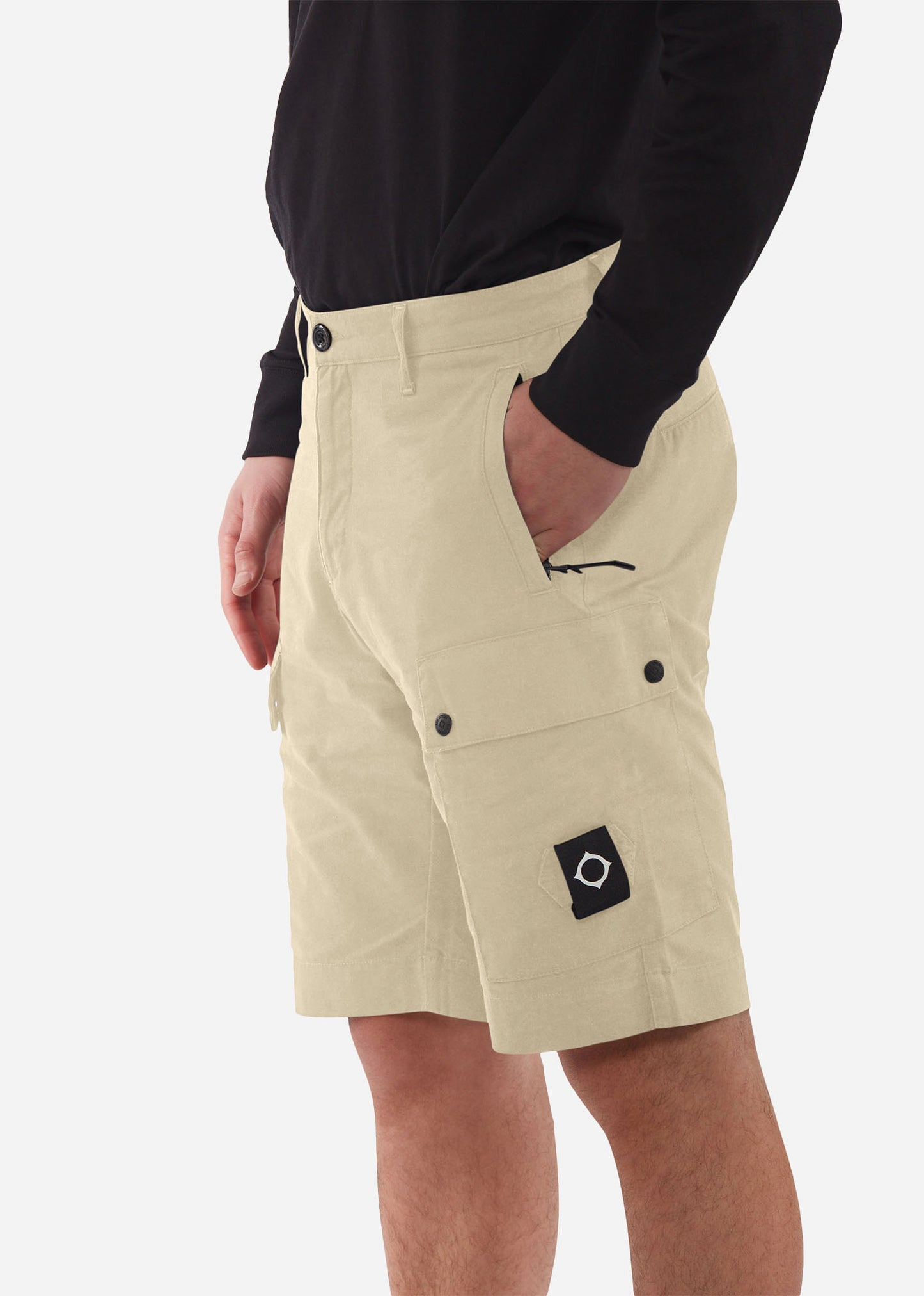 MA.Strum Korte Broeken Cargo short - ash