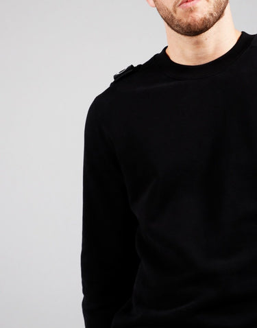 MA.Strum Truien Core crew sweatshirt - jet black