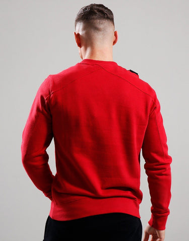MA.Strum Truien Core crew sweatshirt - carmine red