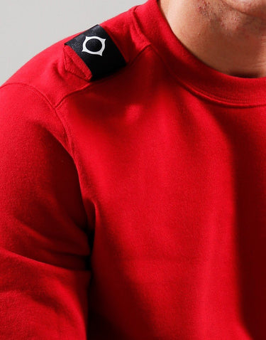 MA.Strum Truien Core crew sweatshirt - carmine red