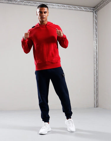 MA.Strum Hoodies Core overhead hoody - carmine red