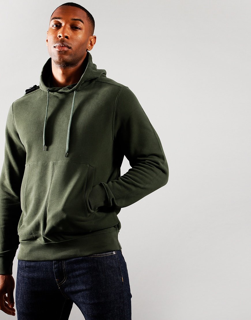 MA.Strum Hoodies Core overhead hoody - oil slick