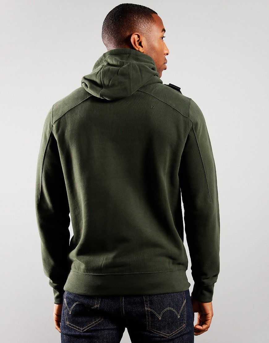 MA.Strum Hoodies Core overhead hoody - oil slick