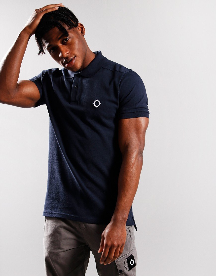 MA.Strum Polo's SS pique polo - ink navy