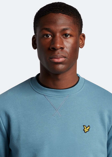 Lyle & Scott Truien Crew neck sweatshirt - skipton blue