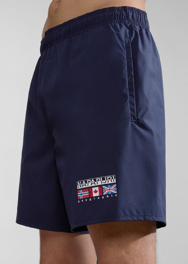 Napapijri Zwembroeken Sahtu swimshort - blue marine