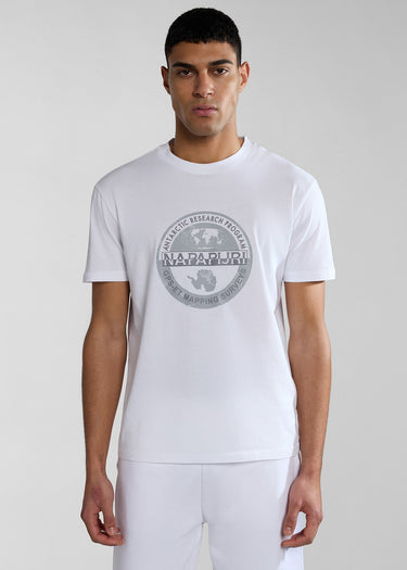 Napapijri T-shirts  Bollo t-shirt - bright white