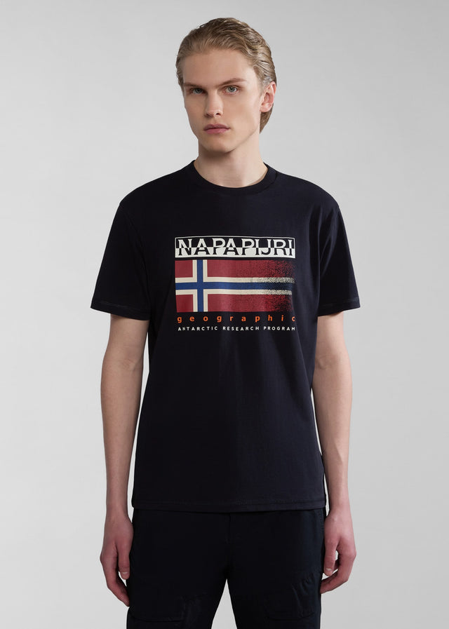 Napapijri T-shirts Kreis t-shirt - black