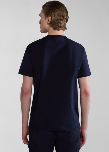 Napapijri T-shirts Kreis t-shirt - blue marine