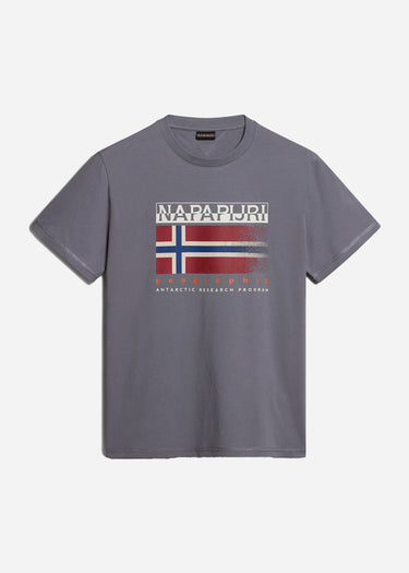 Napapijri T-shirts  Kreis t-shirt - grey owl