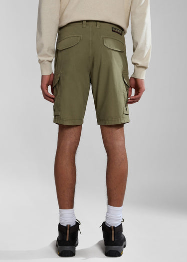 Napapijri Korte Broeken Noto 2.0 short - green lichen