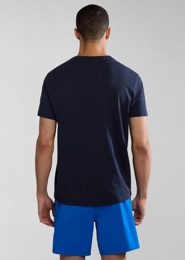 Napapijri T-shirts Salis ss sum t-shirt - blue marine