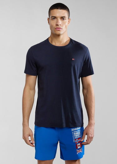 Napapijri T-shirts Salis ss sum t-shirt - blue marine