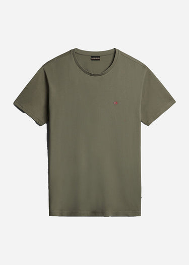 Napapijri T-shirts Salis ss sum t-shirt - green lichen