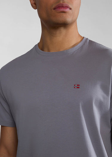 Napapijri T-shirts  Salis ss sum t-shirt - grey owl