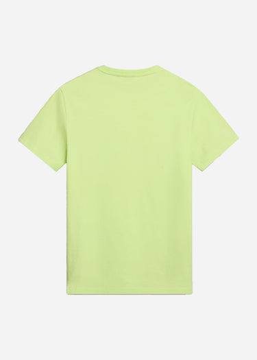 Napapijri T-shirts Salis ss sum t-shirt - yellow sunny