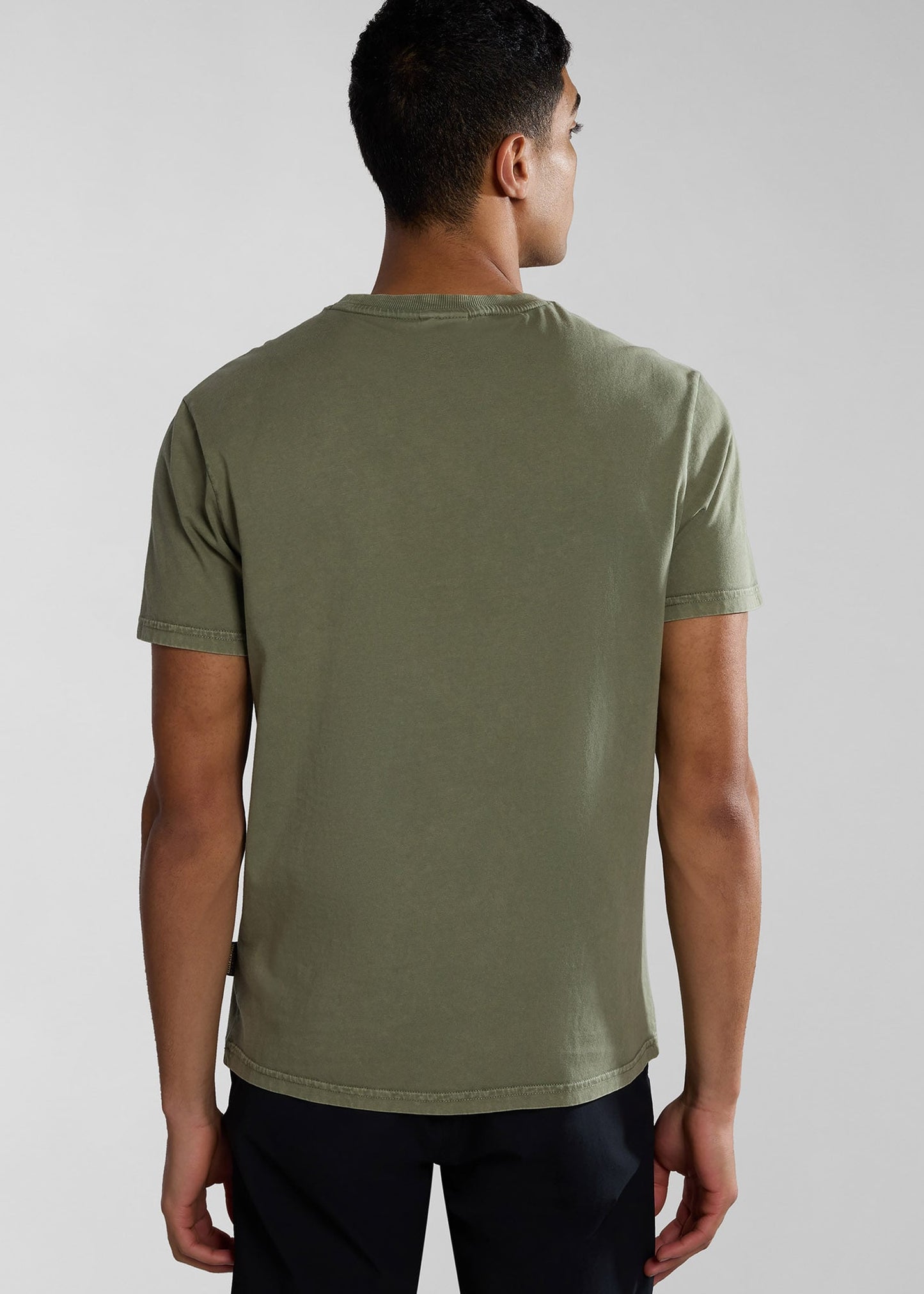 Napapijri T-shirts Selbas t-shirt - green lichen