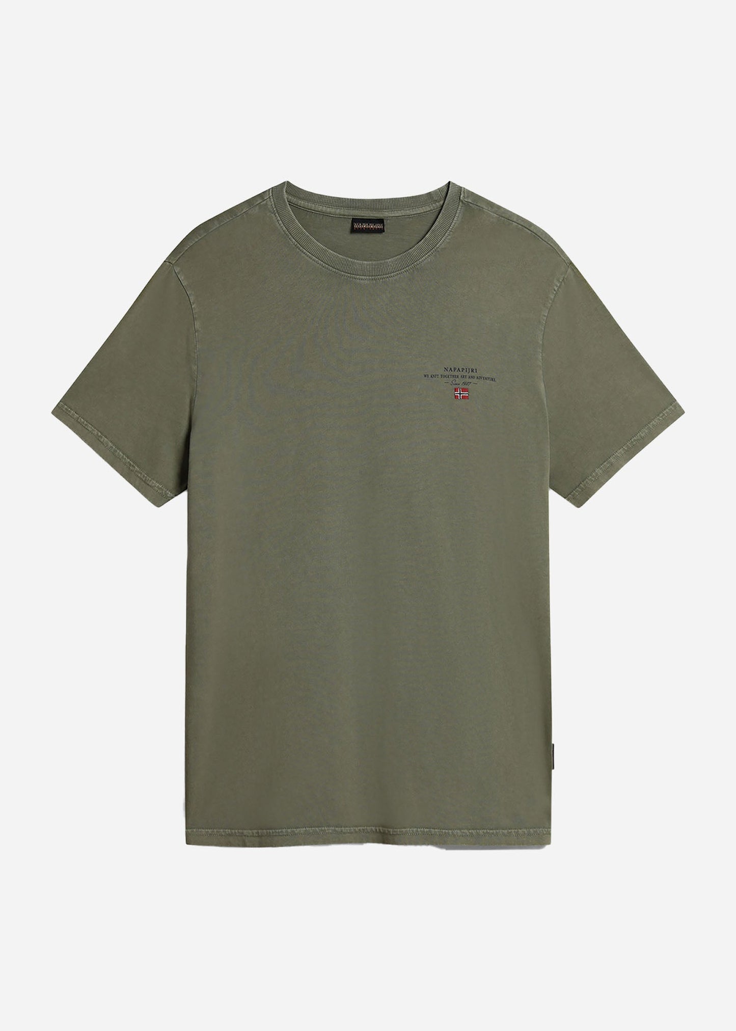 Napapijri T-shirts Selbas t-shirt - green lichen