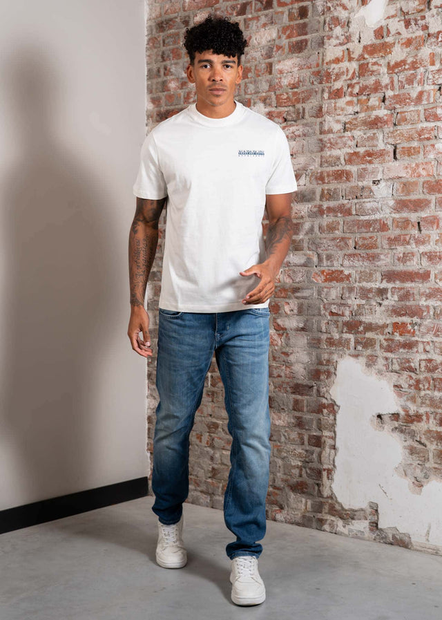 Napapijri T-shirts S sovana - white heron