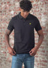 Lyle & Scott Polo's Plain polo shirt - jet black