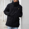 Lyle & Scott Jassen Membrane parka - jet black