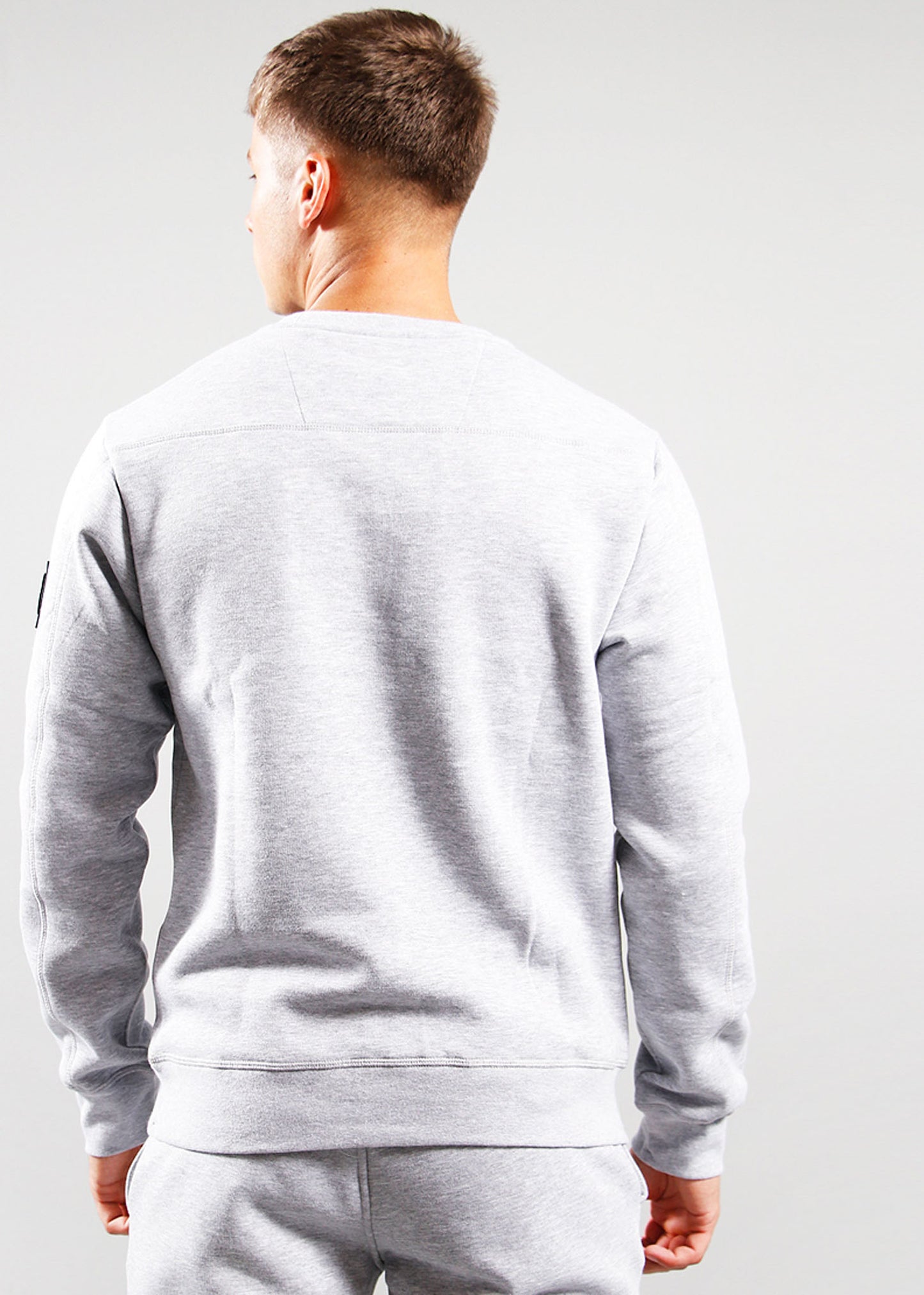 Marshall Artist Truien Siren crew sweat - grey marl