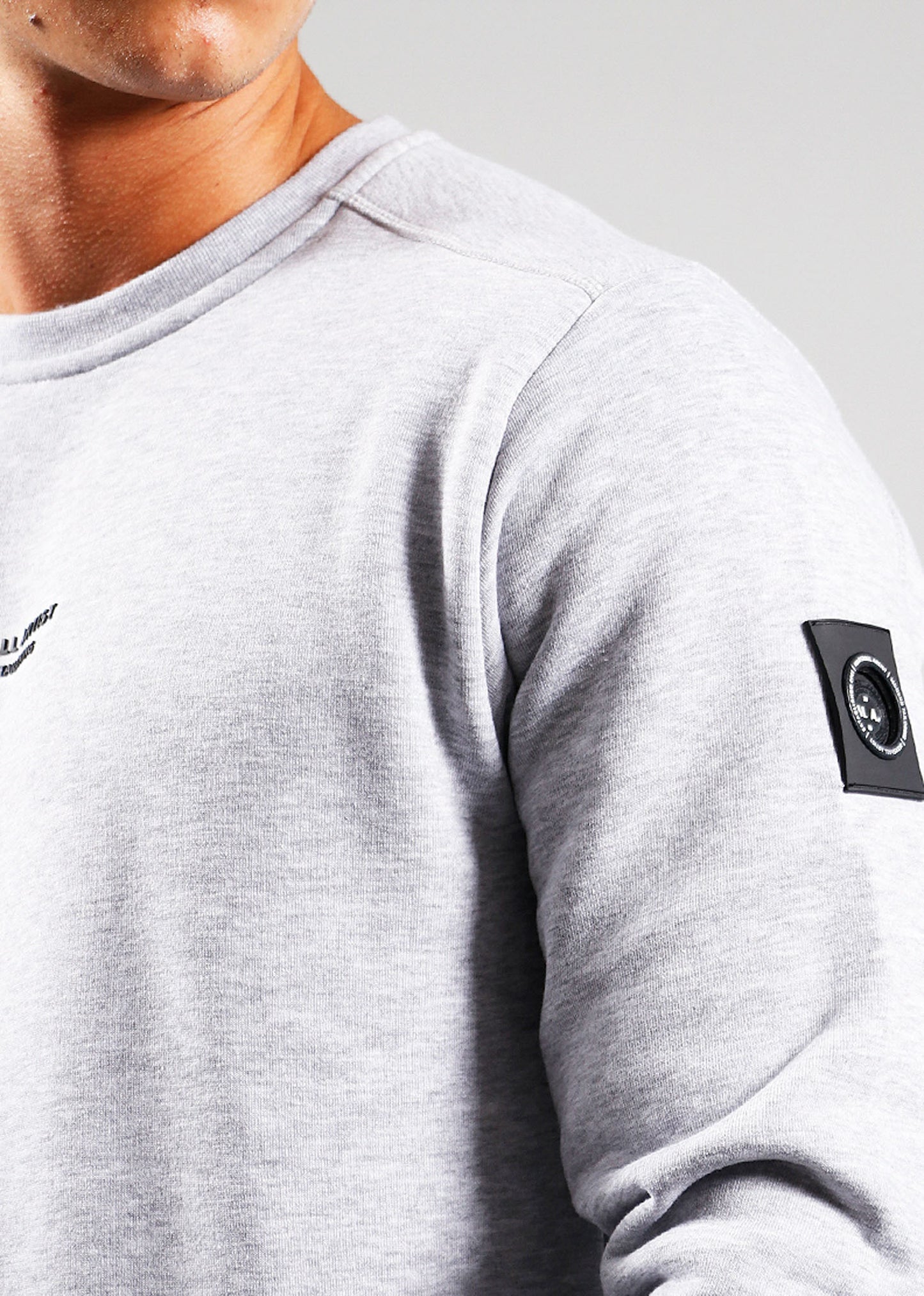 Marshall Artist Truien Siren crew sweat - grey marl