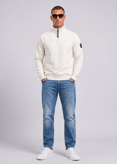 Siren quarter zip sweat - silver birch - 2