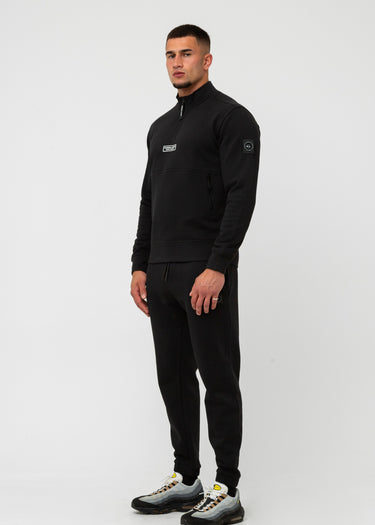 Marshall Artist Truien Siren 1/4 zip - black