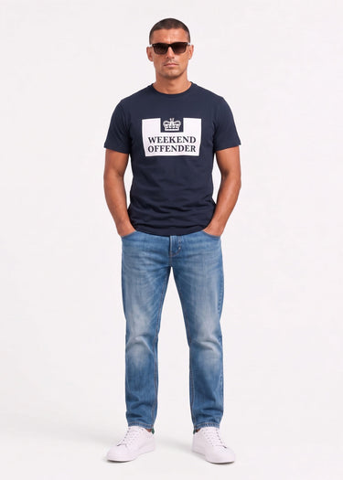 Prison t-shirt - navy - 2