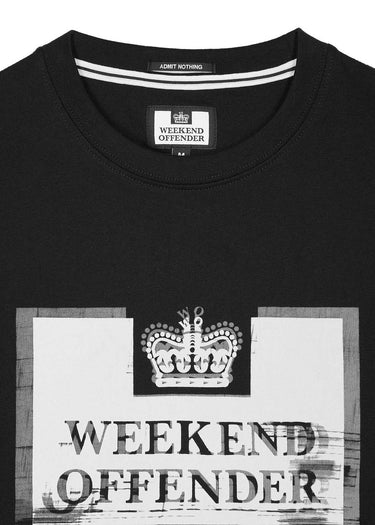 Weekend Offender T-shirts Bonpensiero - black