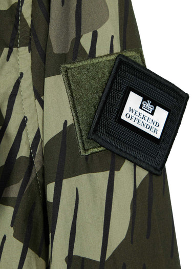 Weekend Offender Jassen Cotoca camo - castle green rain camo
