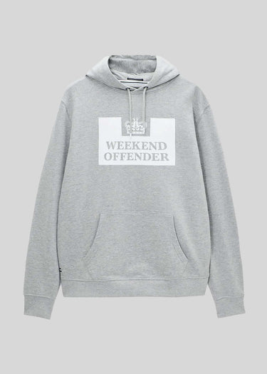 Weekend Offender Hoodies HM service - grey marl