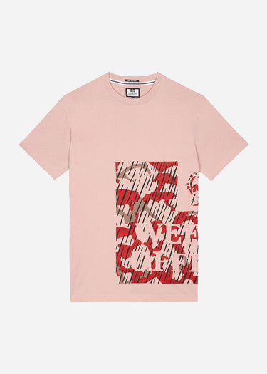 Weekend Offender T-shirts Noosa camo - blaze rain camo